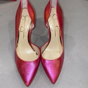 Jessica Simpson sparkly heels